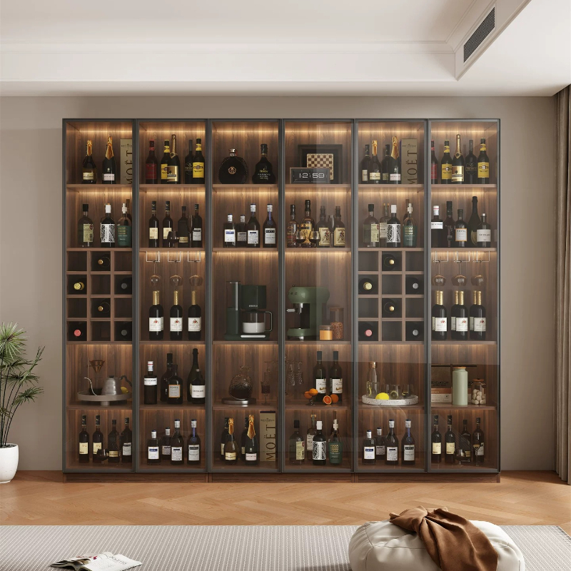 Wine & Beer Quito - Home Living room glass display cabinets