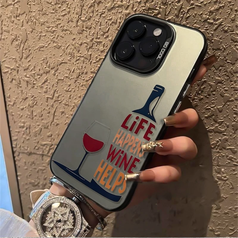 Wine & Beer Quito - Funny Wine Quote Phone Case for