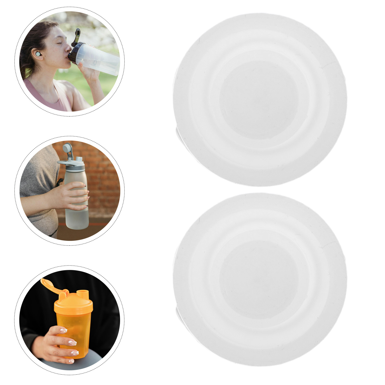 Bottle Stopper Set - 4Pcs Silicone Bottle Stopper Replacement Set