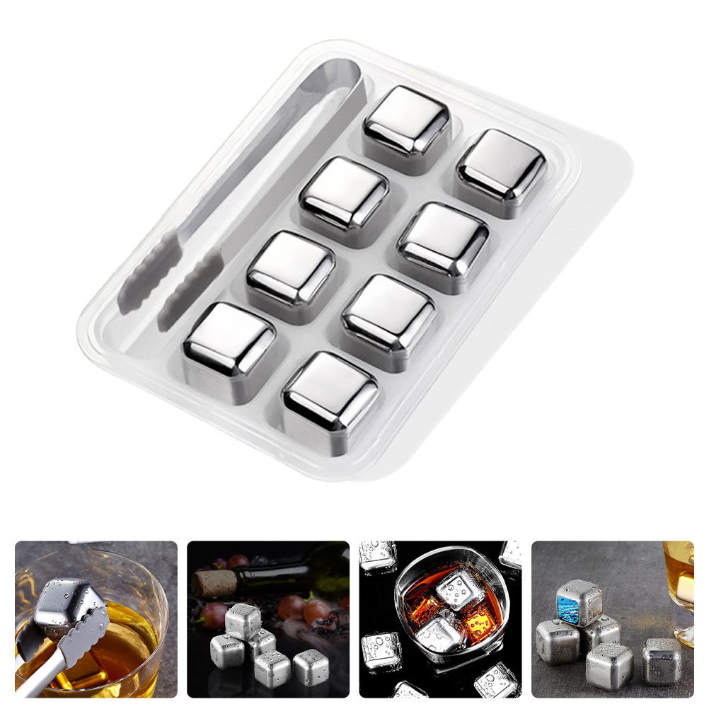 1Set Stainless Steel Whiskey I - Wine Beer Whiskey 评论和价格