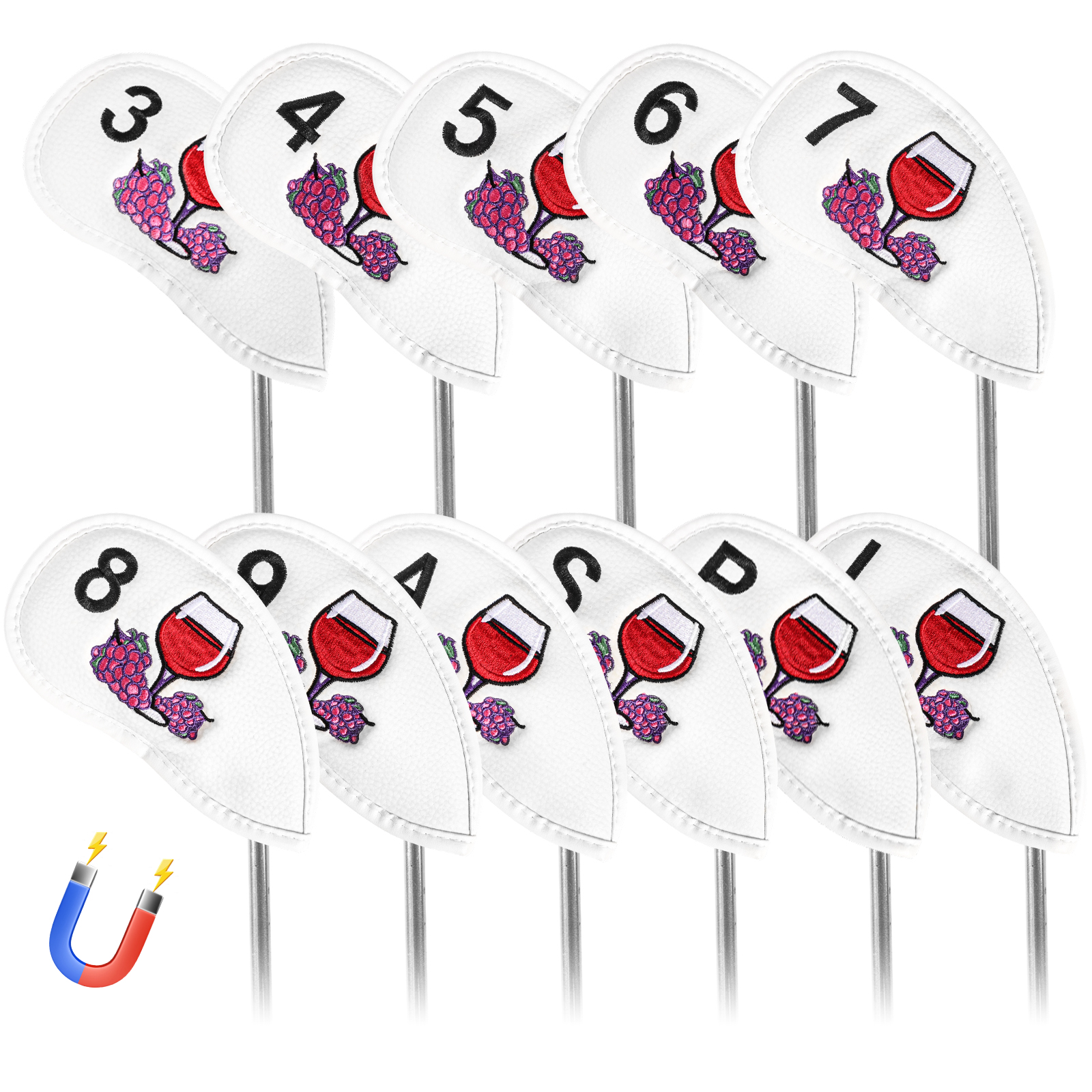 Magnetic Golf Club Head Covers - Wine & Beer Quito 评论和价格