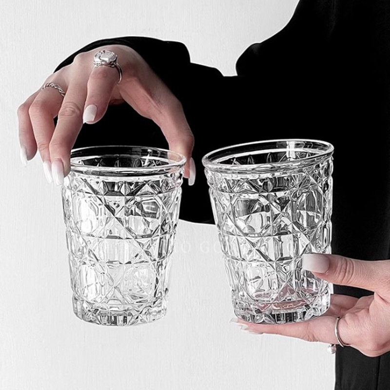 2pcs 310ml Vintage Diamond Pat - Wine Beer Whiskey 评论和价格