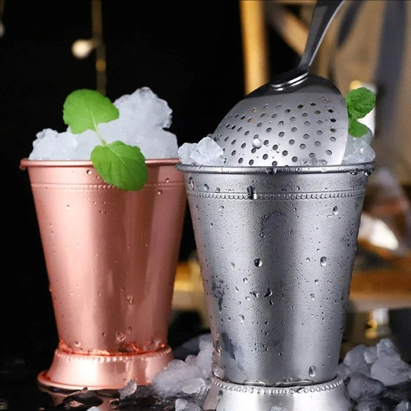tiki Mint Julep Mug Stainless  - Wine With Beer Mix 评论和价格
