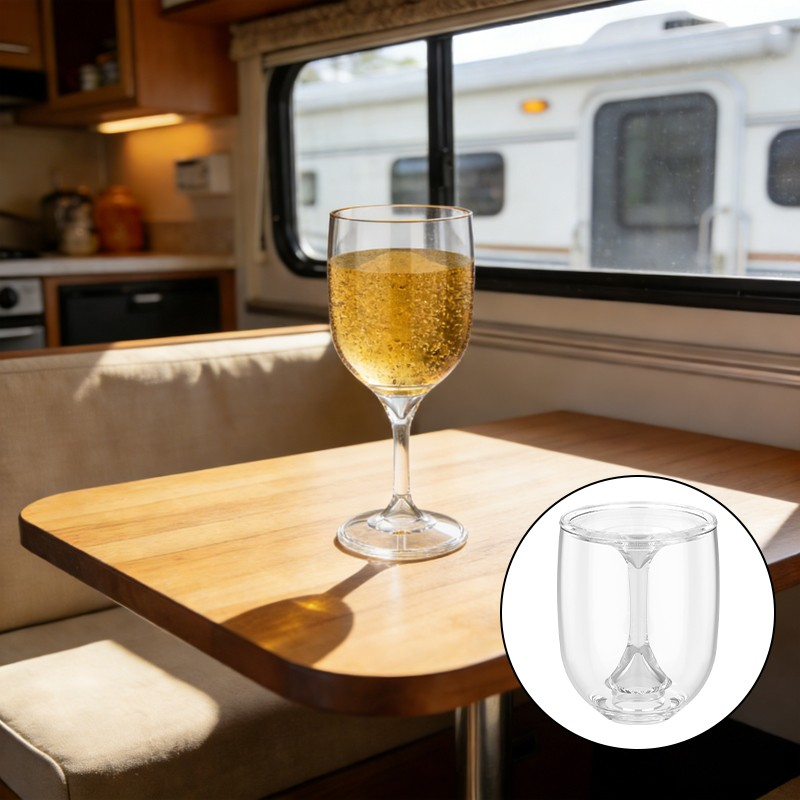 RV Portable Wine Glass Goblet  - Wine & Beer Quito 评论和价格