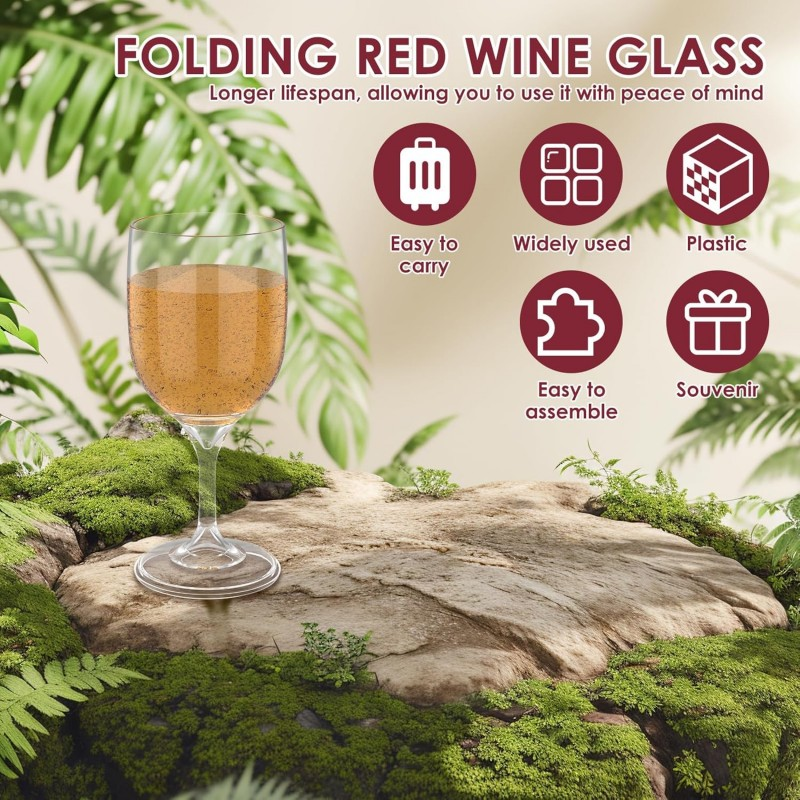 RV Portable Wine Glass Goblet  - Wine & Beer Quito 评论和价格