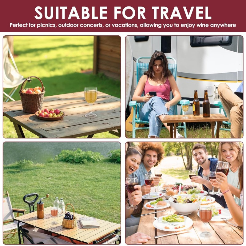 RV Portable Wine Glass Goblet  - Wine & Beer Quito 评论和价格