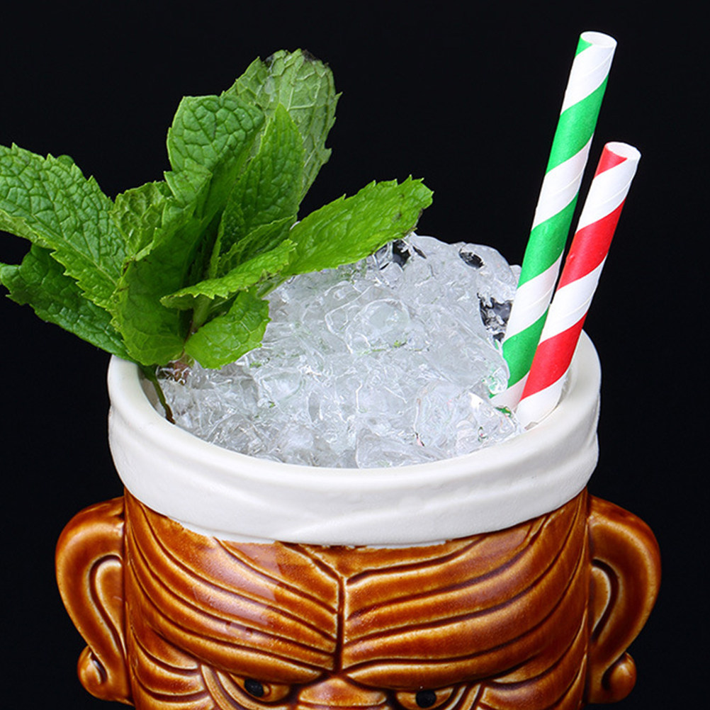 1Pcs Ceramic Totem Wine Cup La - Wine Beer Whiskey 评论和价格