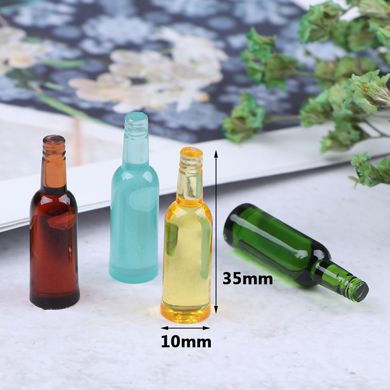 6pcs 1:12 Dollhouse Miniature  - Wine Beer & More 评论和价格