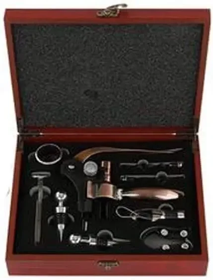 Wine Corkscrew Opener Wing Cor - Bottle Stopper Set 评论和价格