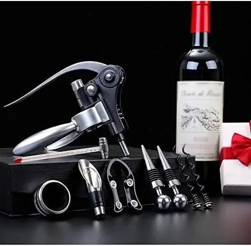 Wine Corkscrew Opener Wing Cor - Bottle Stopper Set 评论和价格