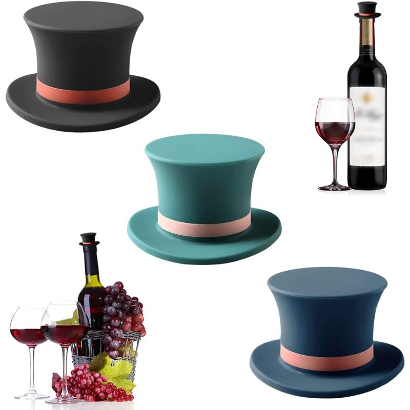 Wine Stoppers, Funny and Reusa - Bottle Stopper Set 评论和价格