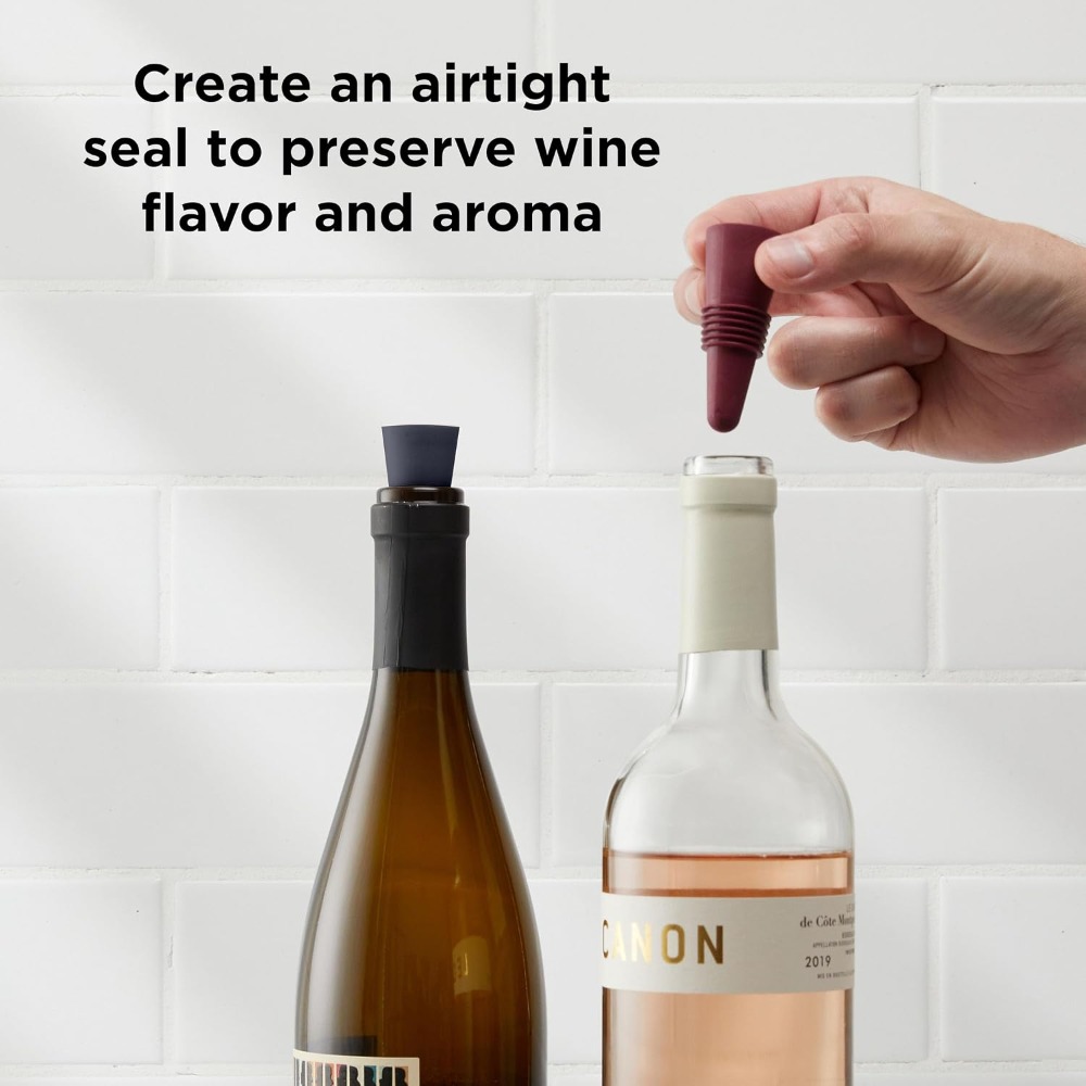 Rabbit W6121 Bottle Stoppers S - Bottle Stopper Set 评论和价格