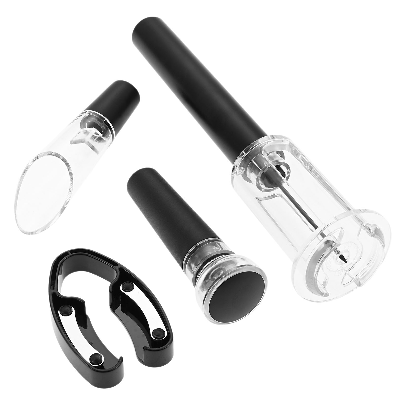 4Pcs Portable Air Pressure Pum - Bottle Stopper Set 评论和价格