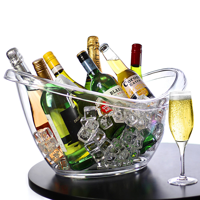 Non-LED Boat Style Ice Bucket  - Wine With Beer Mix 评论和价格