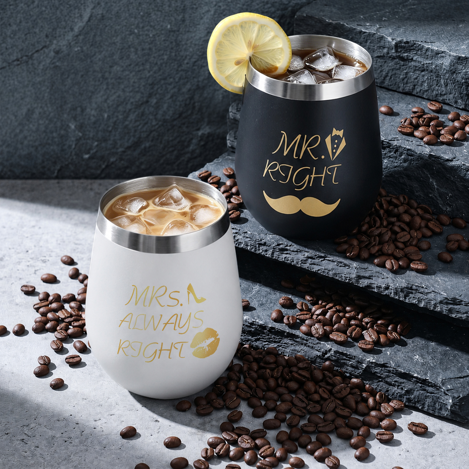 Stainless Steel Gift Box Mug - - Wine With Beer Mix 评论和价格