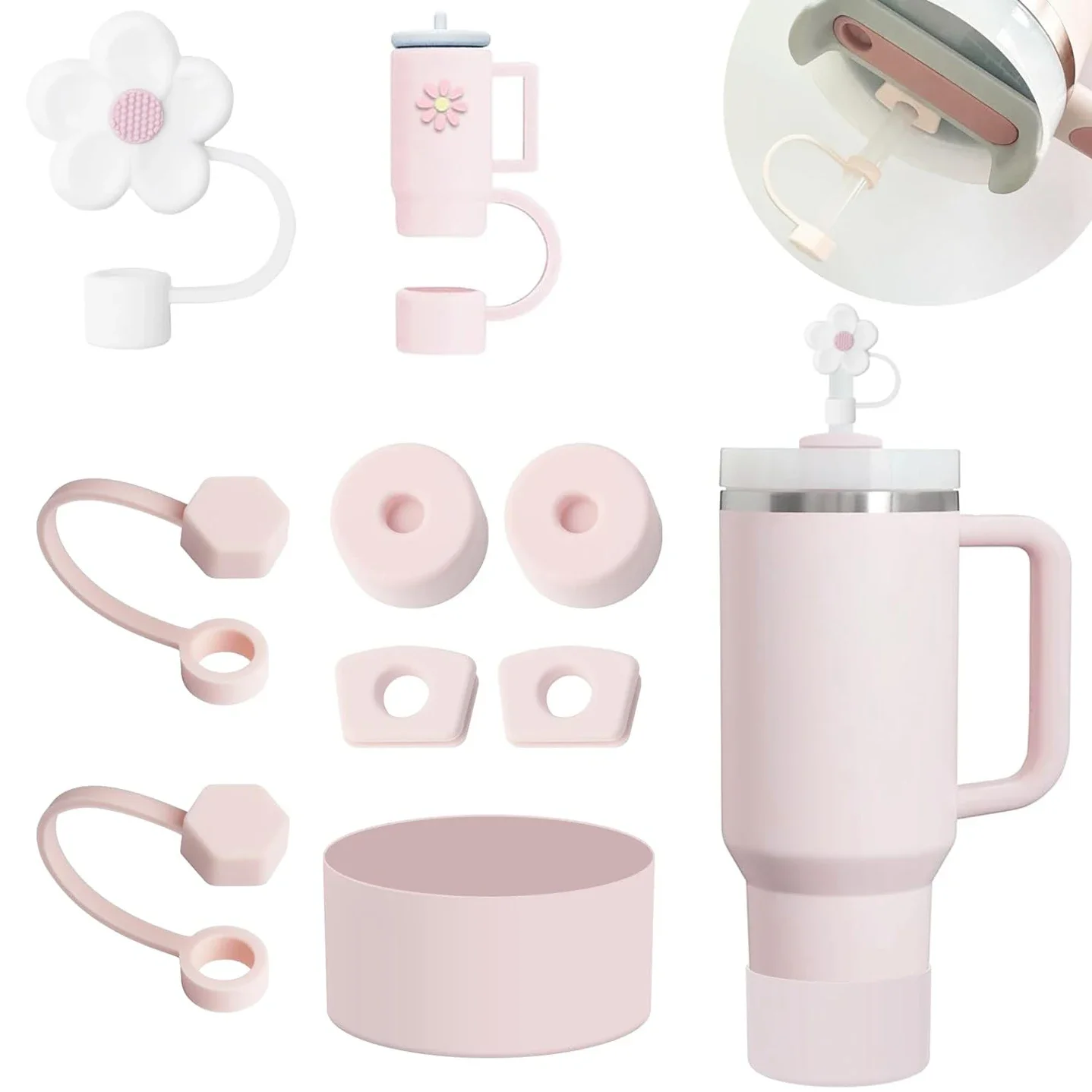 9pcs Spill Proof Stopper Set f - Bottle Stopper Set 评论和价格