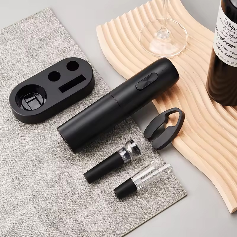 4-in-1 Electric Bottle Wine Op - Bottle Stopper Set 评论和价格