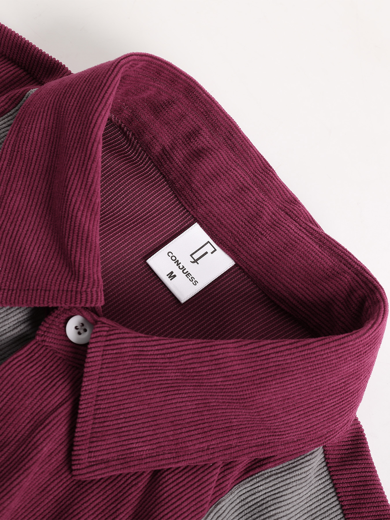 Men's Wine Red & Gray Color Bl - Wine & Beer Quito 评论和价格
