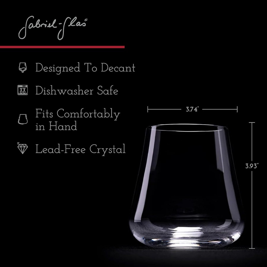 Stemless Crystal Wine Glasses  - Wine Beer Whiskey 评论和价格