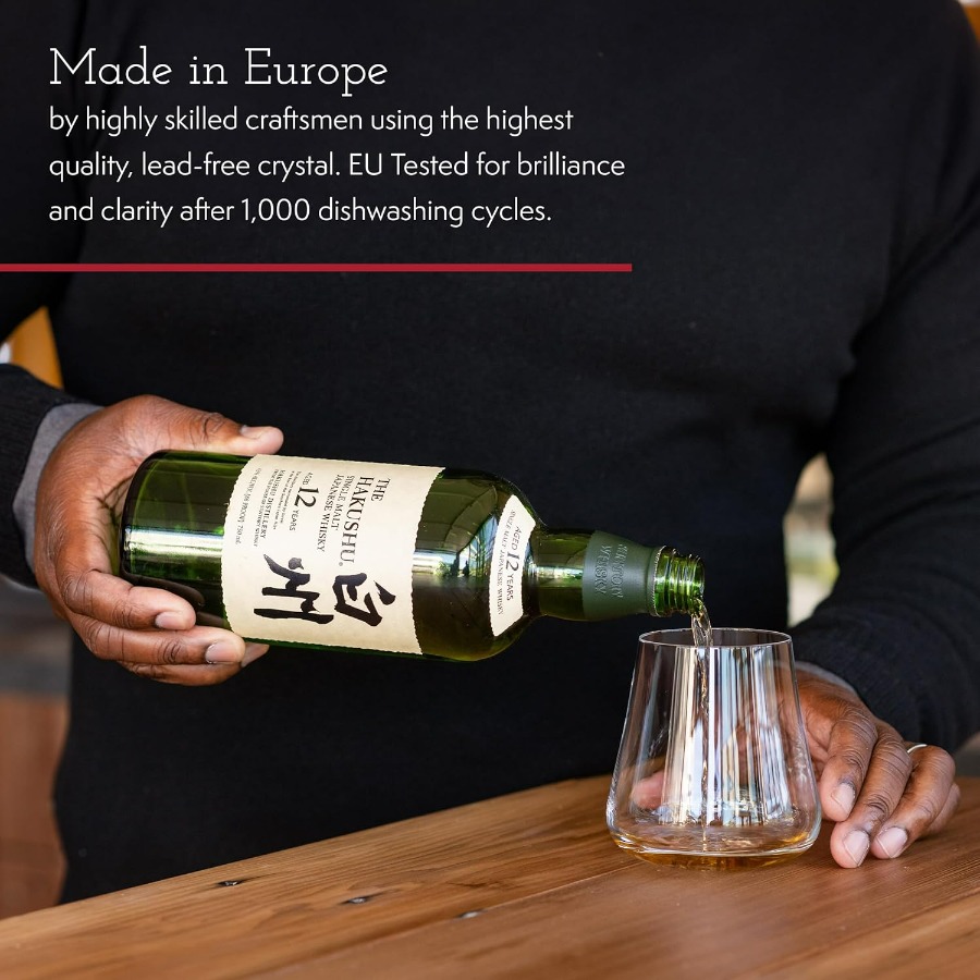 Stemless Crystal Wine Glasses  - Wine Beer Whiskey 评论和价格