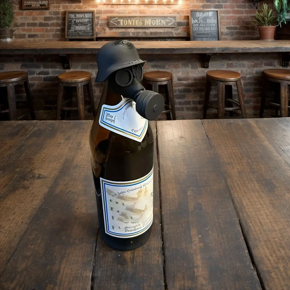 1/2PCS 3D Printing Gas Mask Be - Bottle Stopper Set 评论和价格