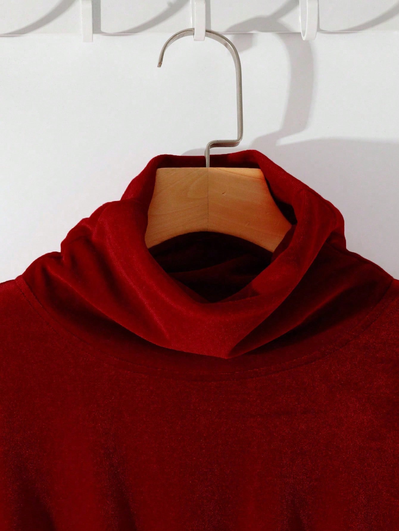 Women's Velvet High Neck Peplu - Wine & Beer Quito 评论和价格