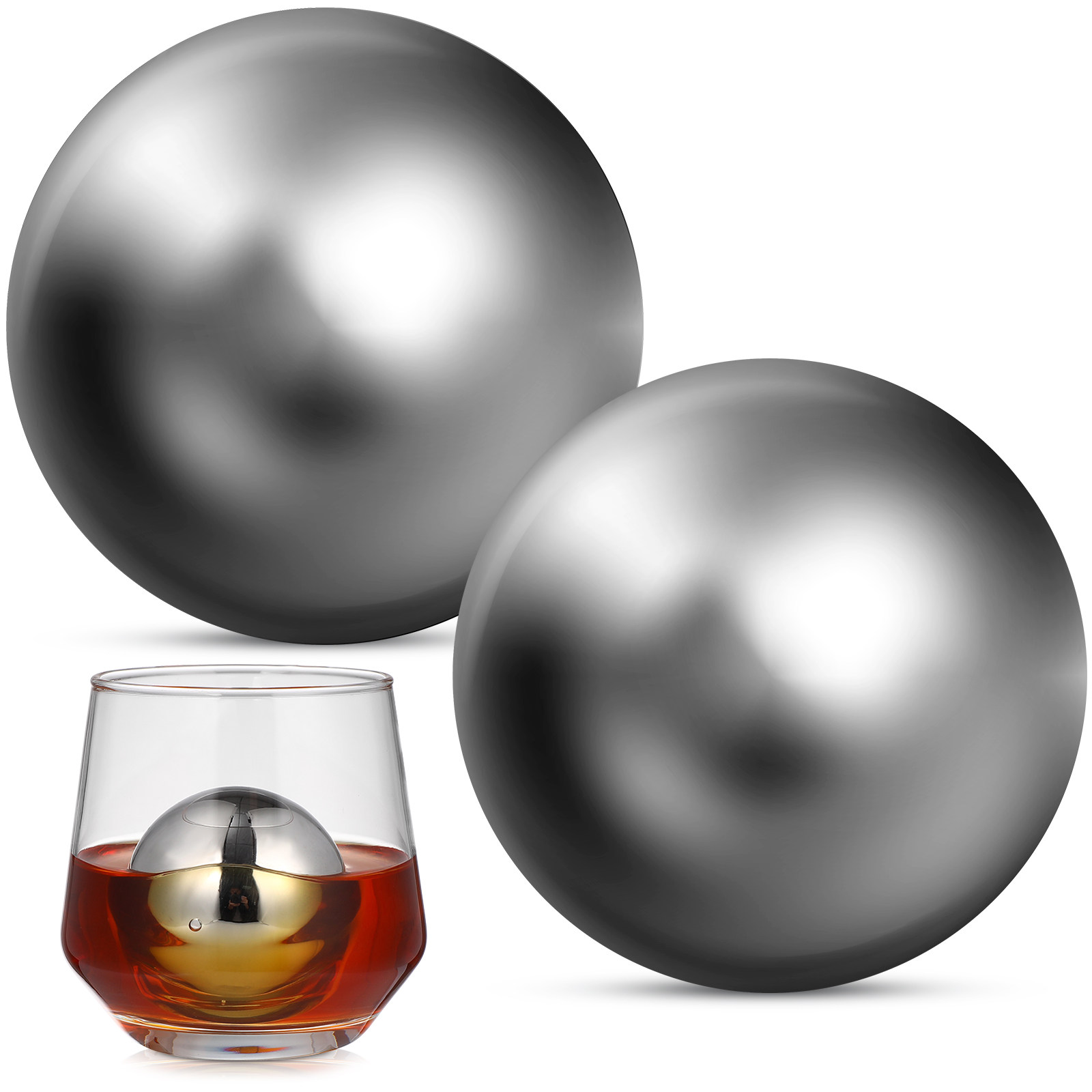 2Pcs Stainless Steel Whiskey S - Wine Beer Whiskey 评论和价格